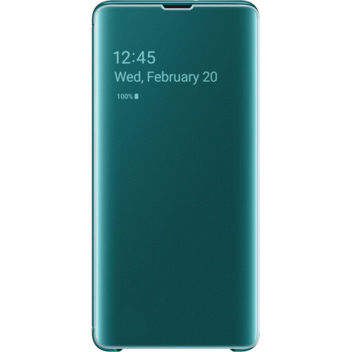 Samsung Clear View Cover Green pro G975 Galaxy S10+ (EU Blister)